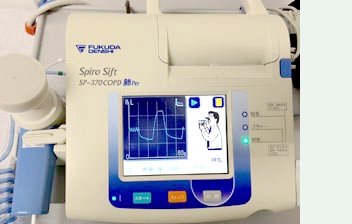 COPD、気管支喘息の測定